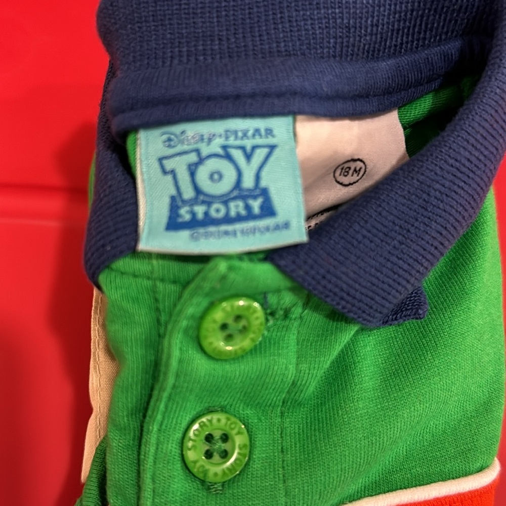 2 Piece Infant Boys Toy Story Polo & Short Set - Picture 6 of 7